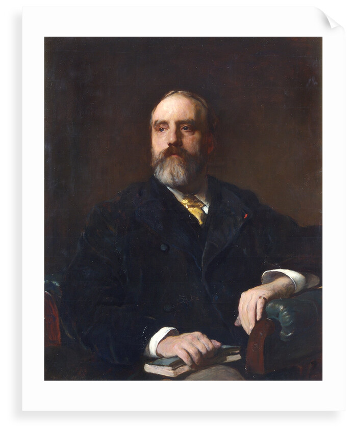 Portrait of Walter Weldon (1832-1885) by Frank Holl