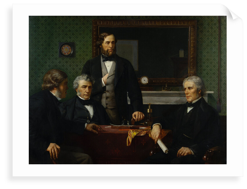Deputation to Faraday by Edward Armitage