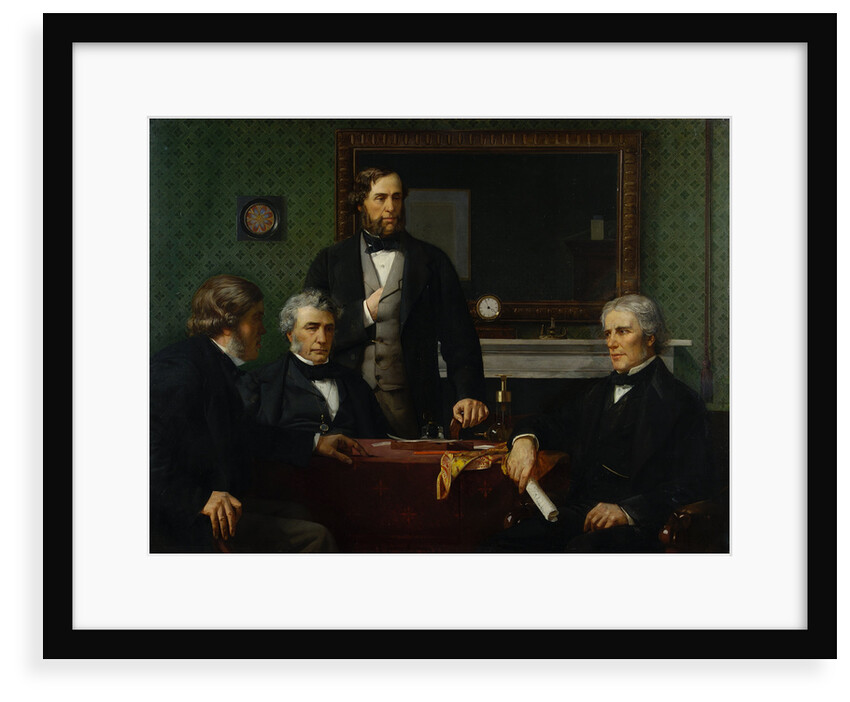 Deputation to Faraday by Edward Armitage