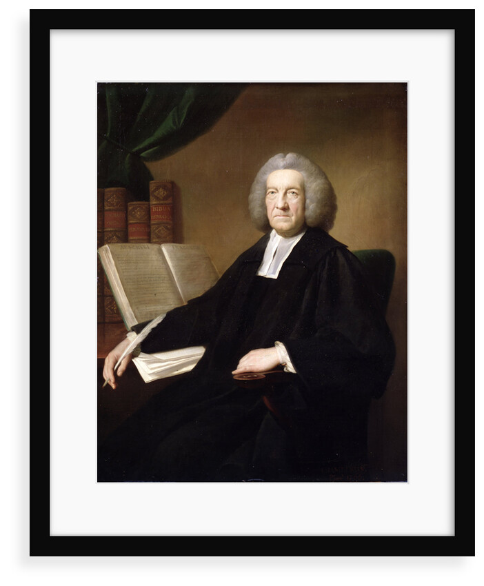 Portrait of Samuel Chandler (1693-1766) by Mason Chamberlin the elder