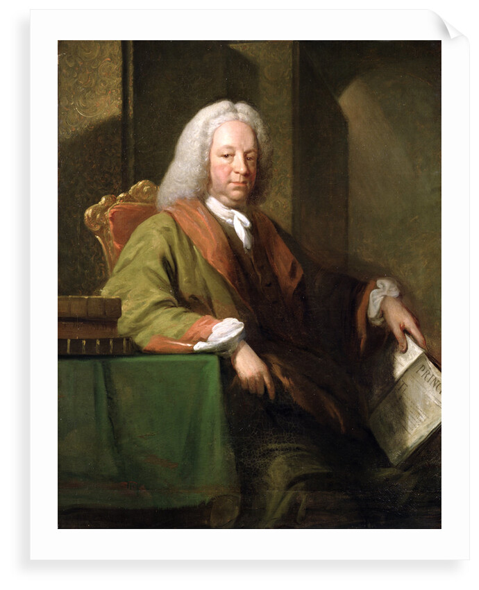 Portrait of James Jurin (1679-1750) by James Worsdale