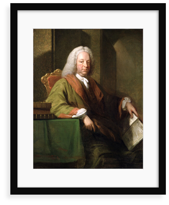 Portrait of James Jurin (1679-1750) by James Worsdale
