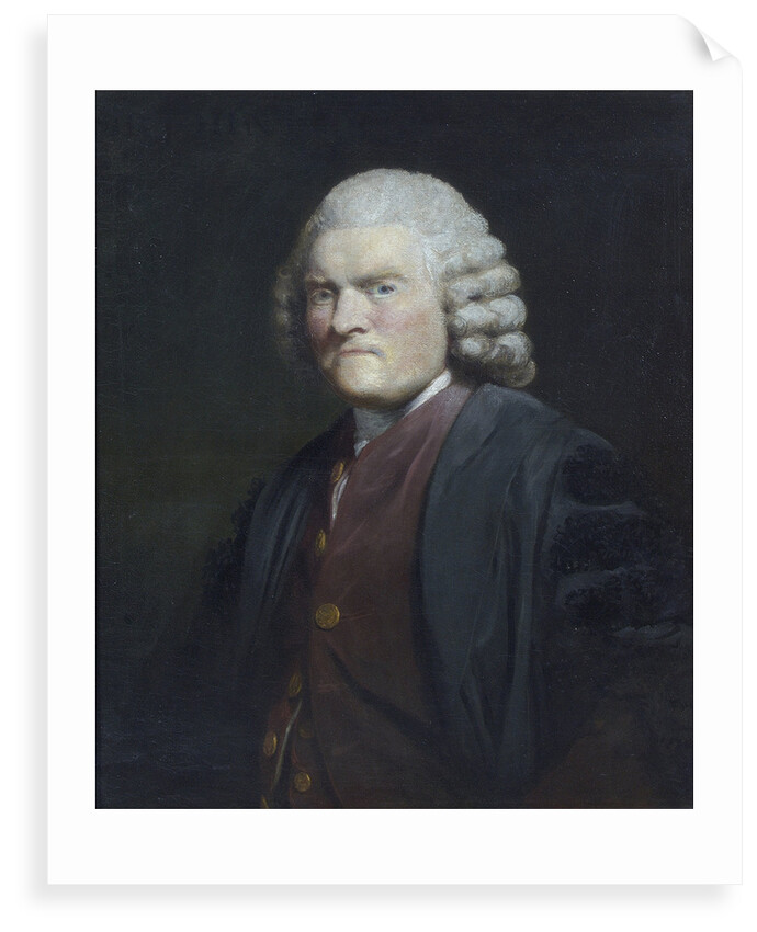 Portrait of John Pringle (1707-1782) by Joshua Reynolds