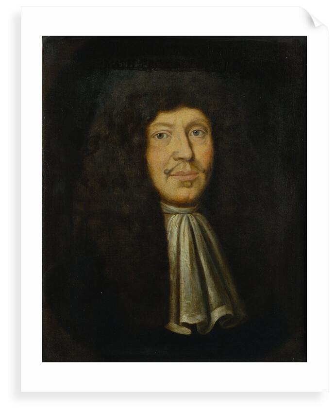 Portrait of Johann Christoph Sturm (1635-1703) by Heyman Dullaert