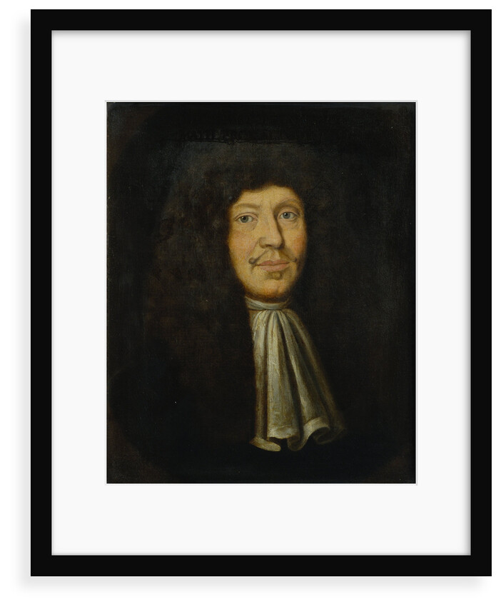 Portrait of Johann Christoph Sturm (1635-1703) by Heyman Dullaert