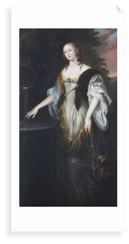 Portrait of 'woman with a ring' by Anonymous