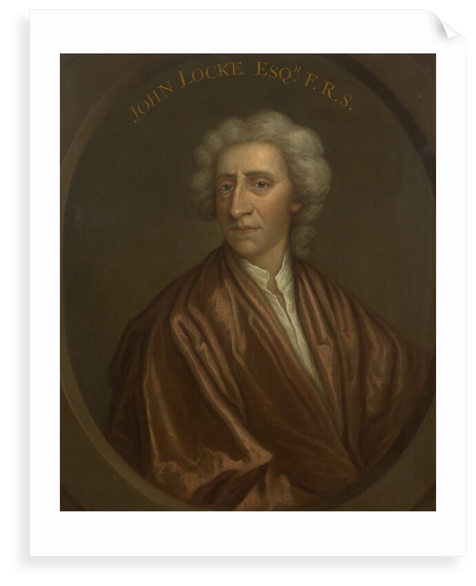 Portrait of John Locke (1632-1704) by unknown