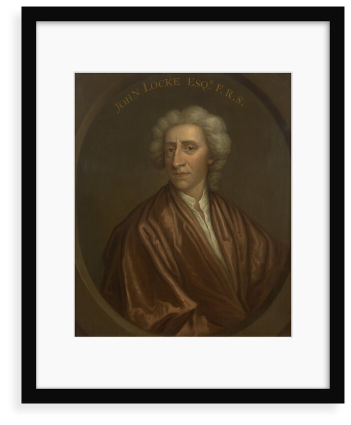 Portrait of John Locke (1632-1704) by unknown
