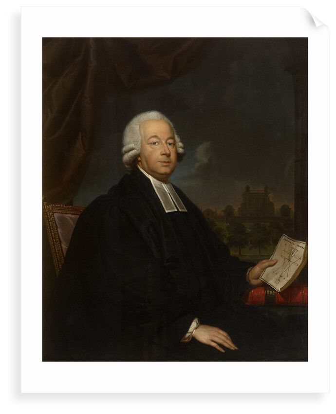 Portrait of Nevil Maskelyne (1732-1811) by Gerard van der Puyl