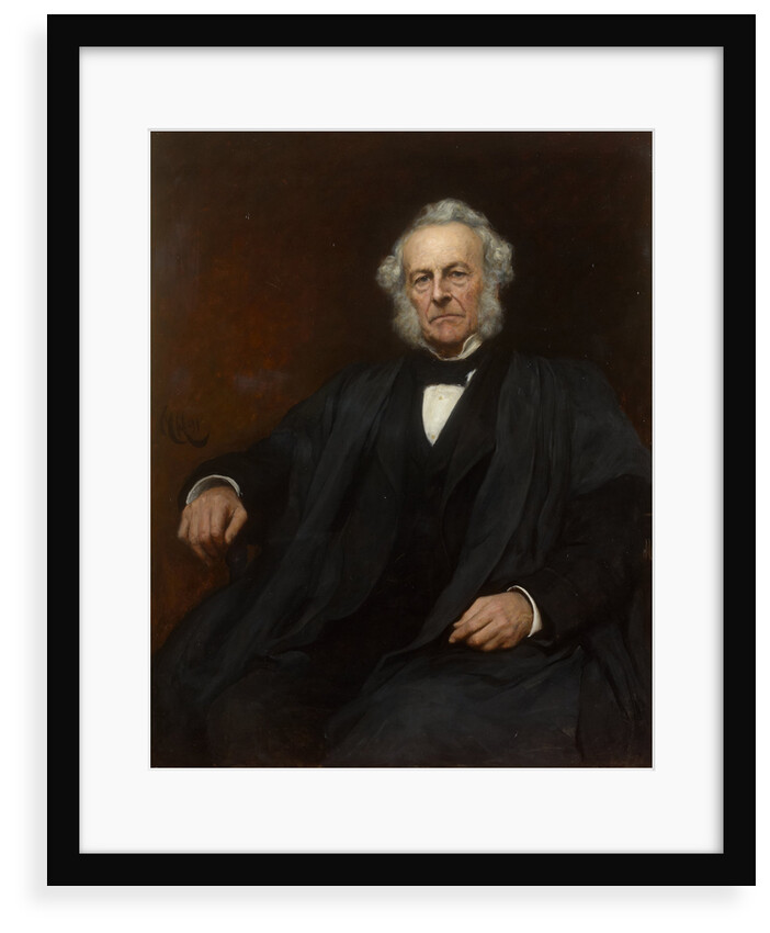 Portrait of George Stokes (1819-1903) by Hubert von Herkomer