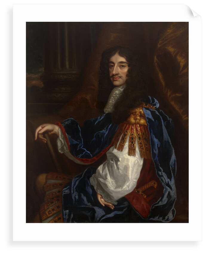 Portrait of Charles II (1630-1685) by Peter Lely