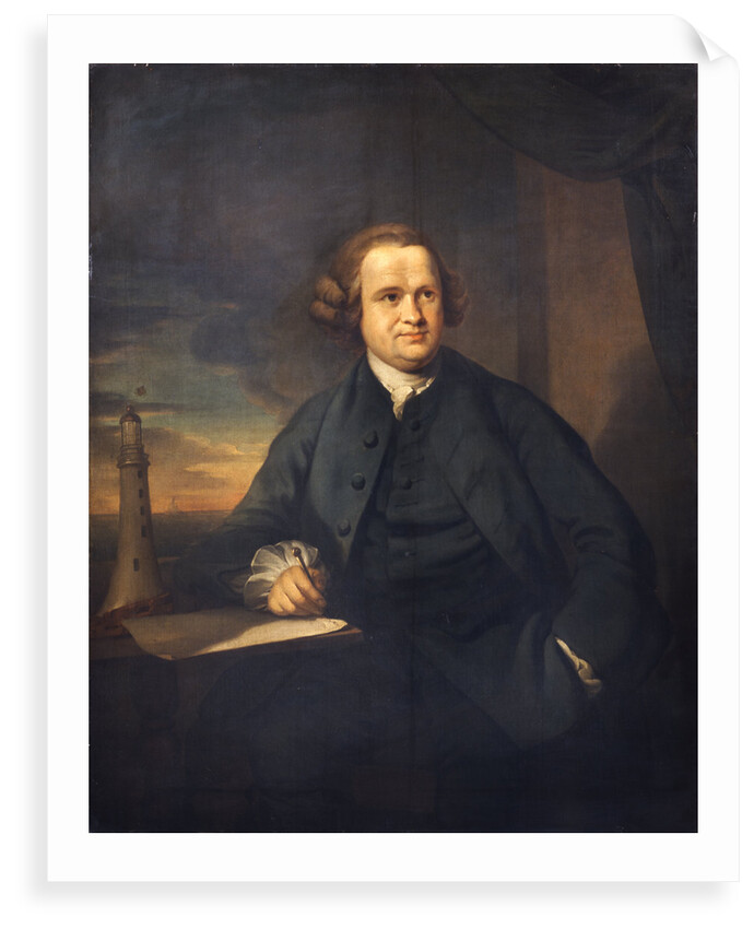 Portrait of John Smeaton (1724-1792) by Benjamin Wilson