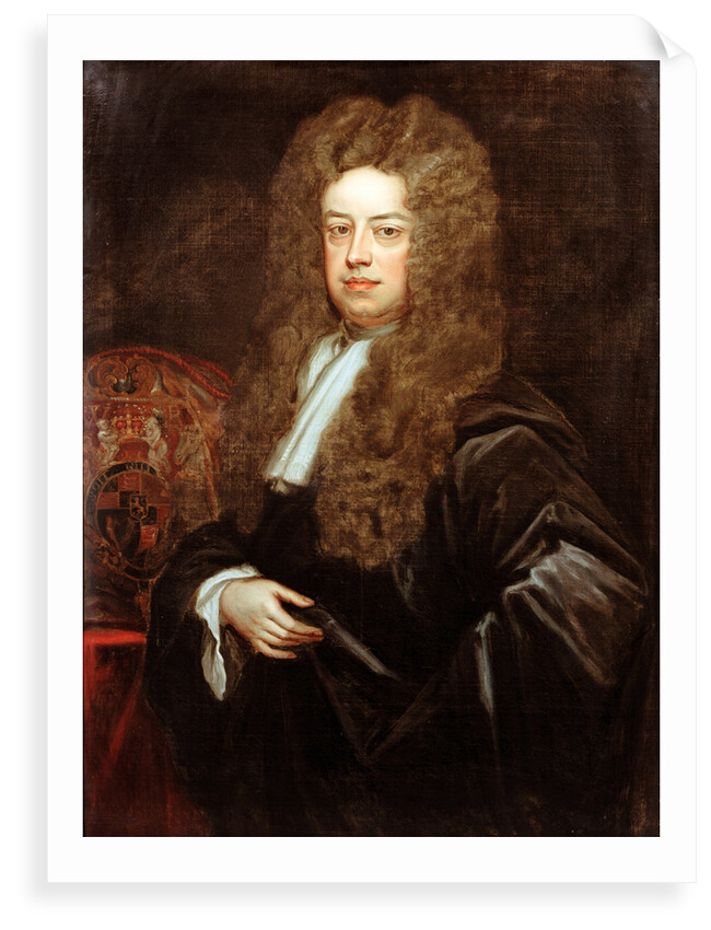 Portrait of John Somers, 1st Baron Somers (1651-1716) by Godfrey Kneller