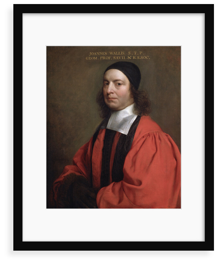 Portrait of John Wallis (1616-1703) by Gerard Soest
