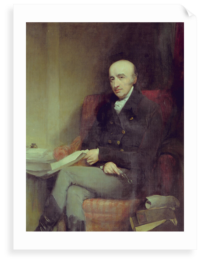 Portrait of William Hyde Wollaston (1766-1828) by John Jackson
