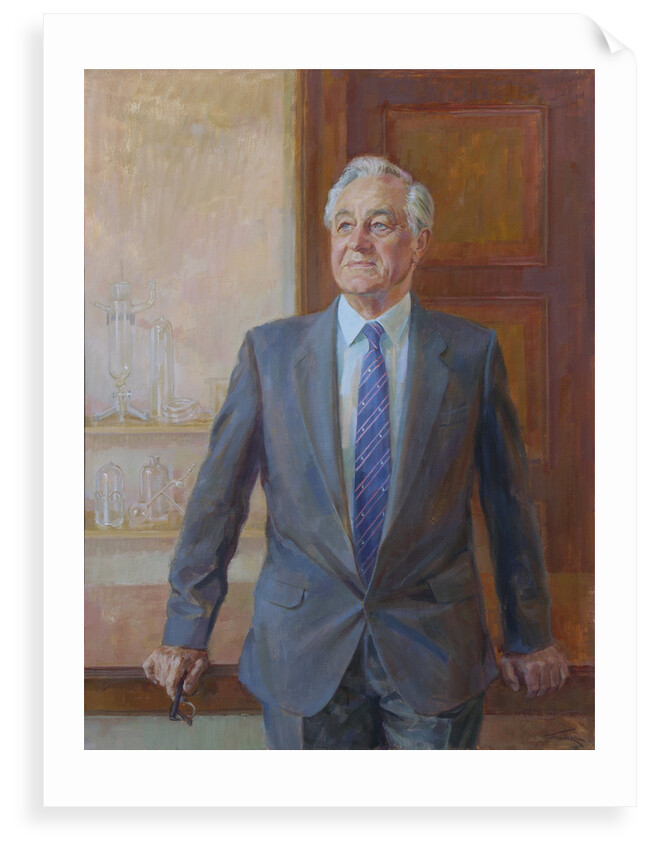 Portrait of George Porter, Baron Porter of Luddenham (1920-2002) by June Mendoza