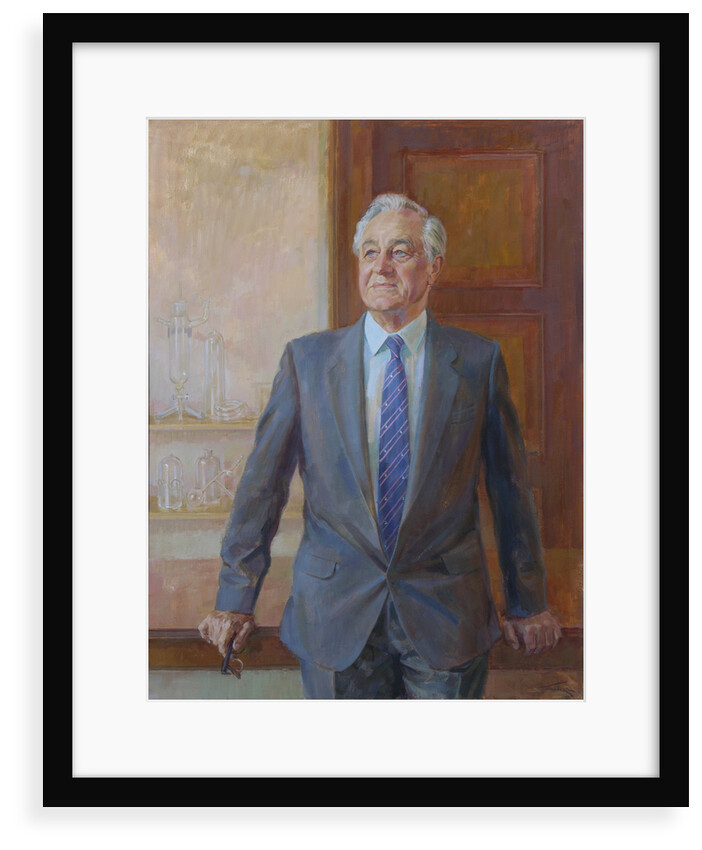 Portrait of George Porter, Baron Porter of Luddenham (1920-2002) by June Mendoza