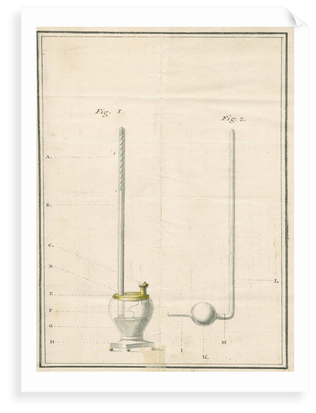 Experimental equipment to test electrical conductivity in a vacuum by William Morgan