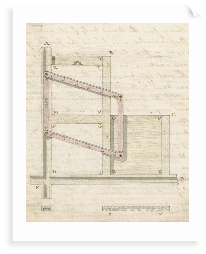 Instrument for perspective drawing by James Peacock