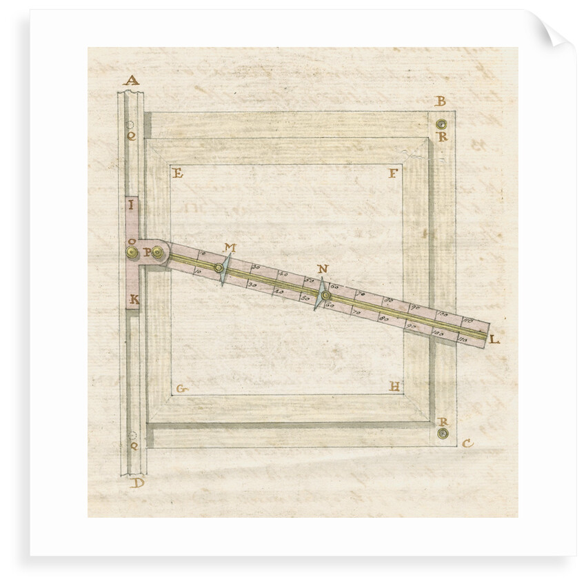 Instrument for perspective drawing by James Peacock