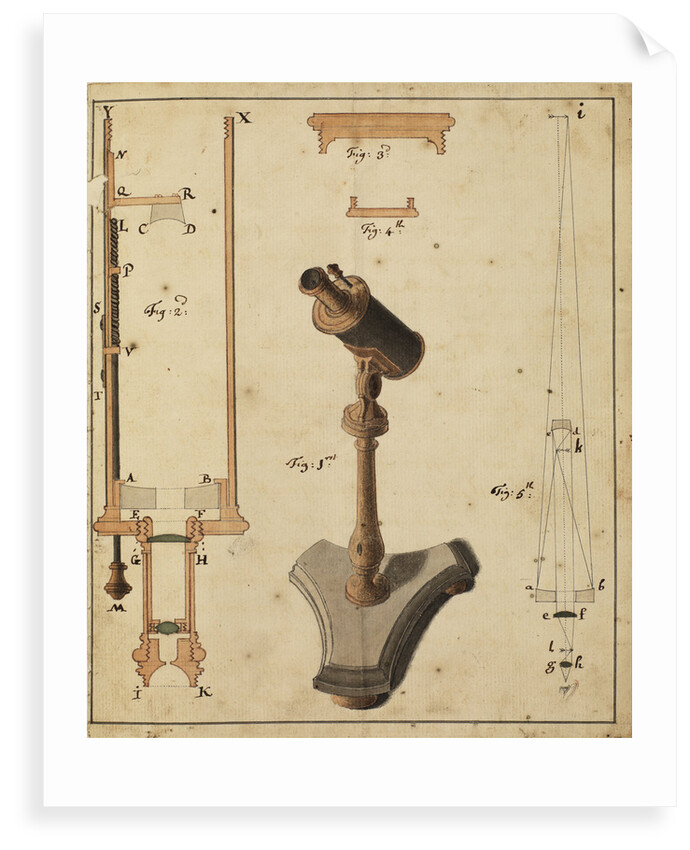 Catoptric microscope by Robert Barker