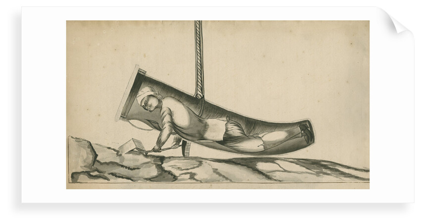 Submarine diving suit by William Barlow