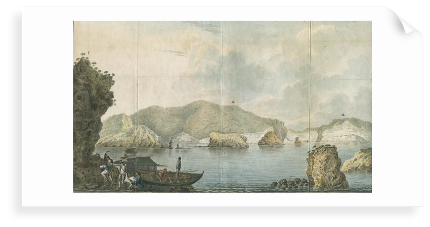 Sir William Hamilton's party on the island of Ponza by Francesco Progenie