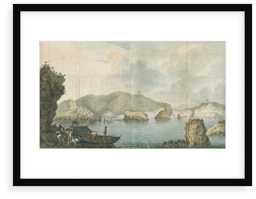 Sir William Hamilton's party on the island of Ponza by Francesco Progenie