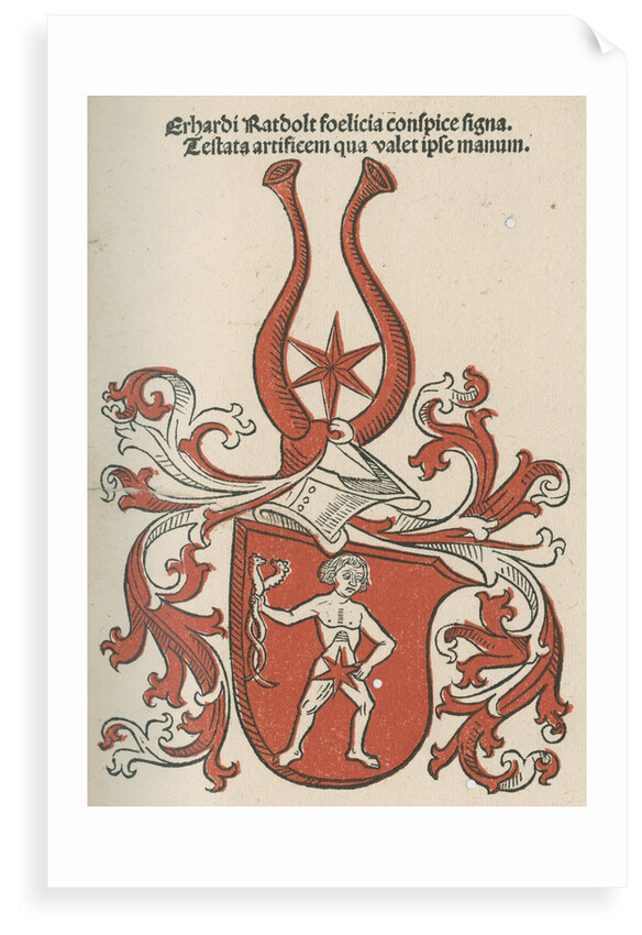 Coat of arms from 'Cocordatia astronomie cu theologia' by Anonymous