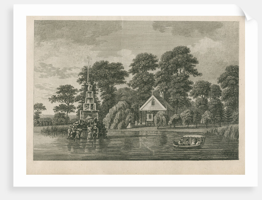 Pleasure garden at Grove Hill, Camberwell, in Surrey by Anonymous