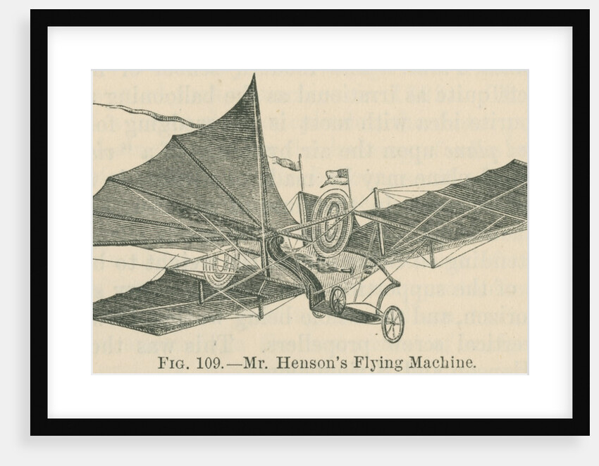 'Mr Henson's flying machine' by William Ballingall
