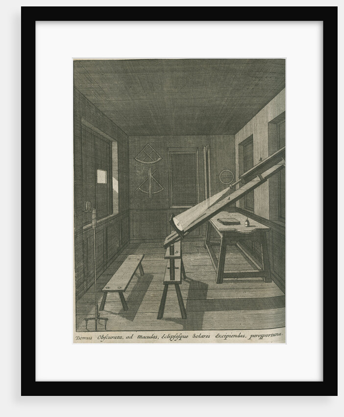 Method of observing the Sun at the Royal Observatory, Greenwich by Francis Place