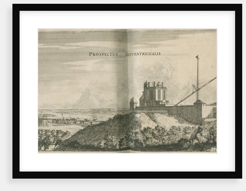 View overlooking the Royal Observatory, Greenwich by Francis Place