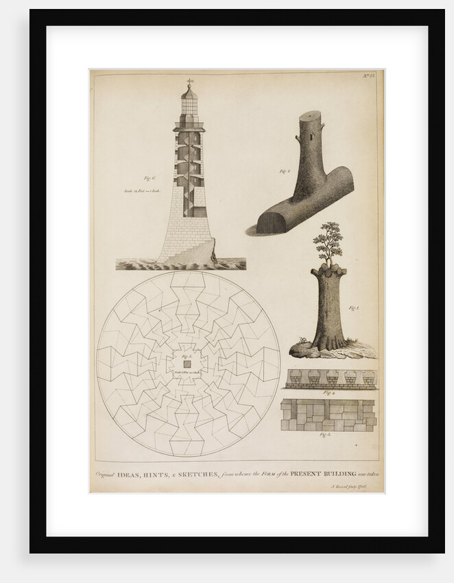 Ideas for Smeaton's Lighthouse on the Eddystone Rocks by James Record