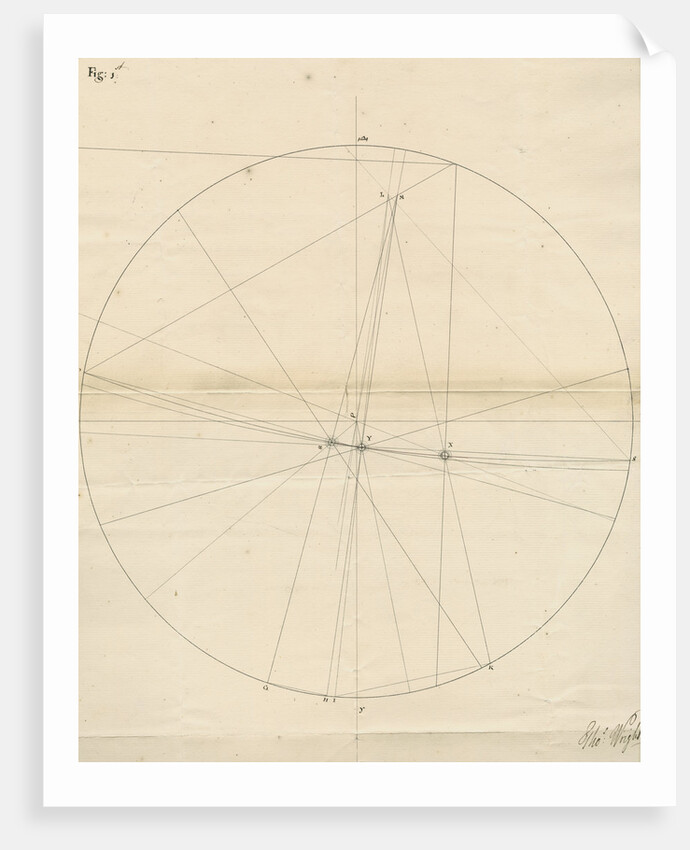 Comet of 1742 by Thomas Wright