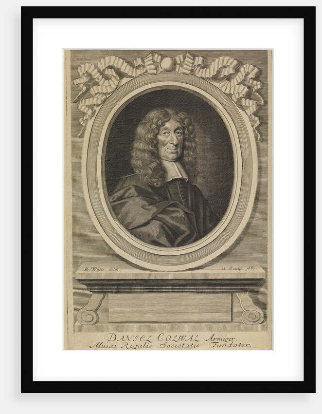 Portrait of Daniel Colwall (d.1690) by Robert White