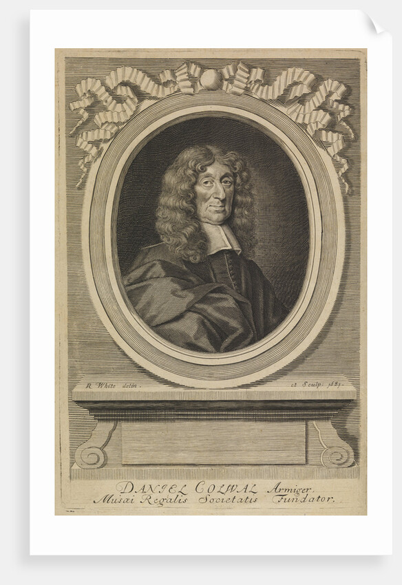 Portrait of Daniel Colwall (d.1690) by Robert White