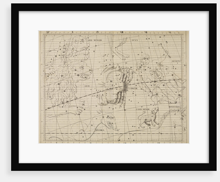 Cancer, from John Flamsteed's 'Atlas Coelestis by Anonymous