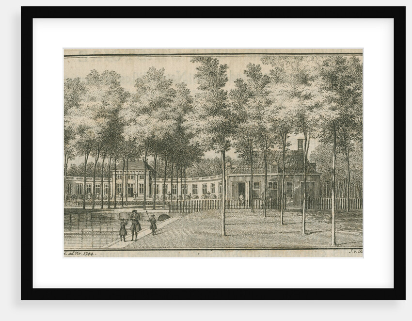 Abraham Trembley and pupils collecting hydra by Jacobus van der Schley