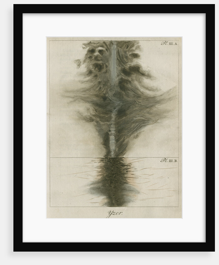 Iron wire explosion pattern by Anonymous