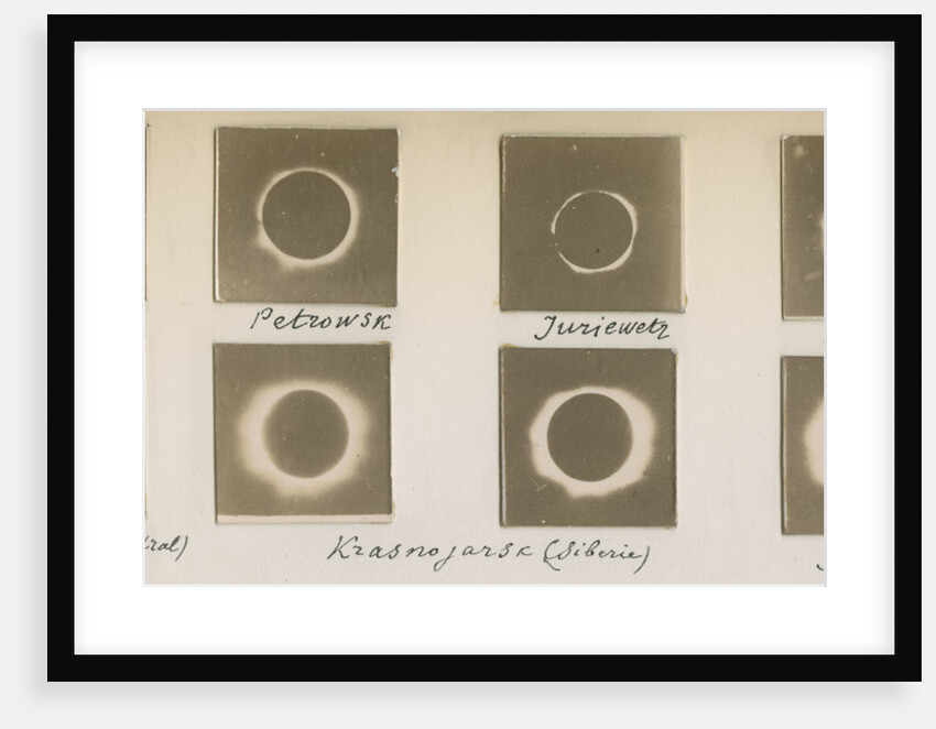 Solar eclipse of August 1887 by unknown