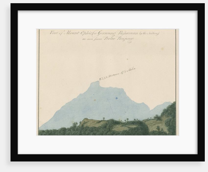 Mount Talakmau, Sumatra by unknown