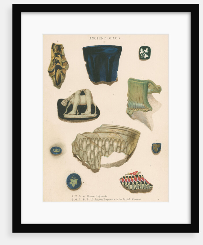 Roman and other ancient glass by J R Robbins