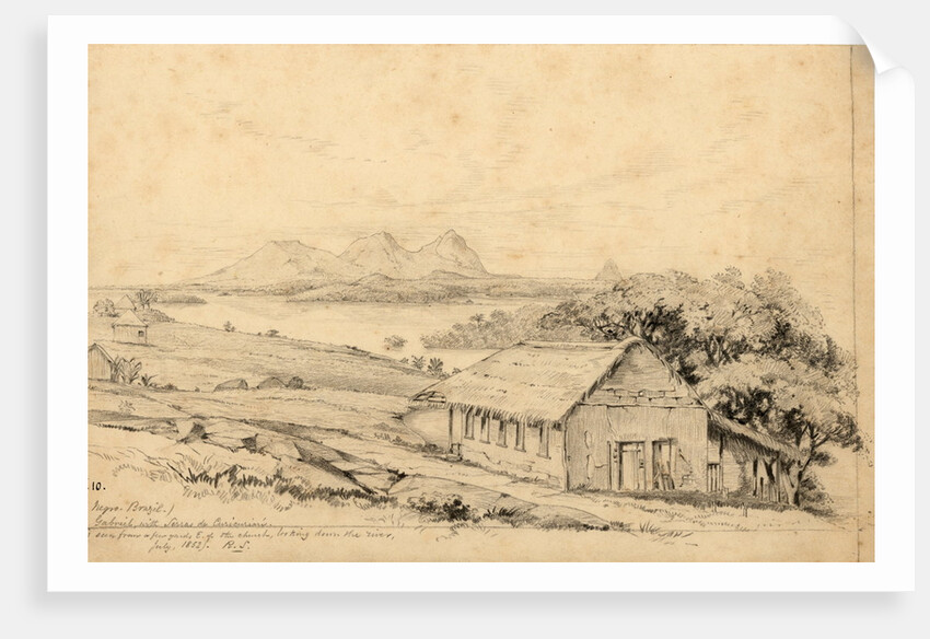 Saõ Gabriel village by Richard Spruce