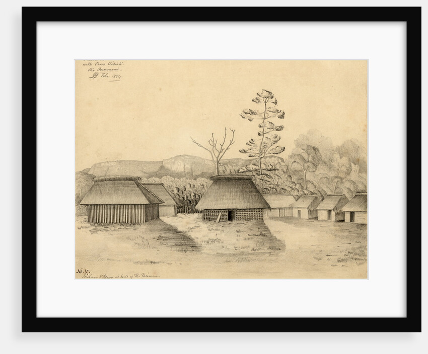 The pueblo of Sta Isabel by Richard Spruce