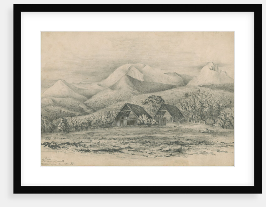 Mountains north of Tarapóto by Richard Spruce