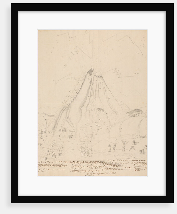 Eruption of Tungurahua by Richard Spruce