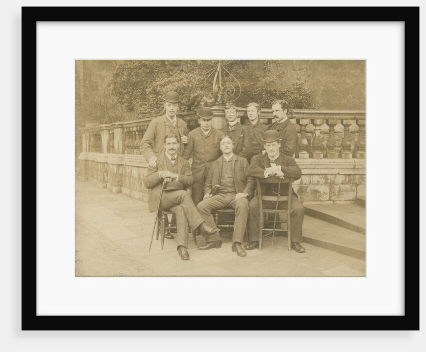 Group portrait of Trinity College undergraduates by Unknown