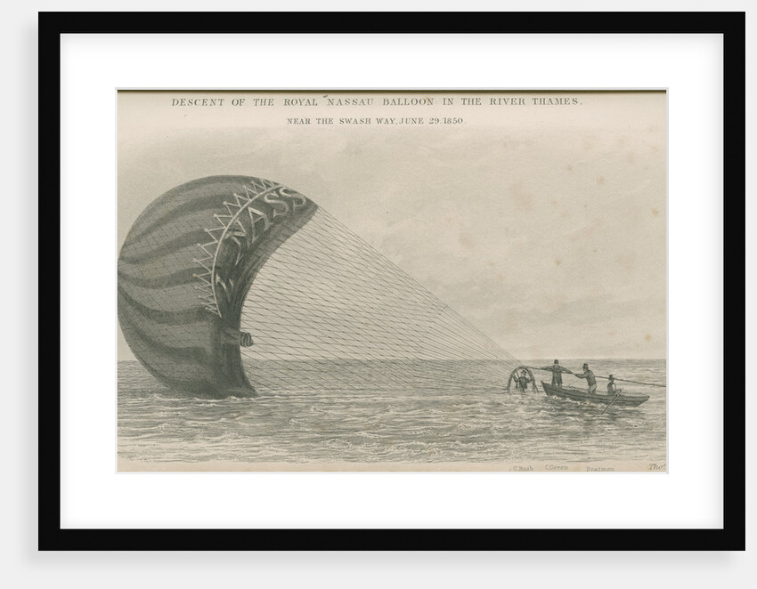 The Royal Nassau Balloon by Thomas Jones