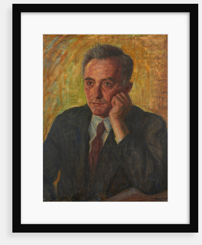 Portrait of Max Born by Herman Hirsch